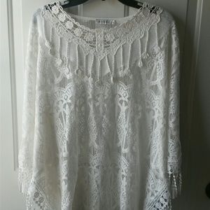 Adore Lace Pancho